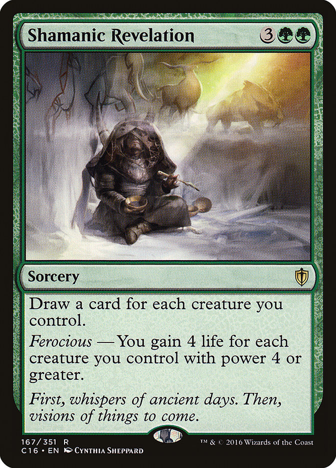 Shamanic Revelation [Commander 2016] | L.A. Mood Comics and Games