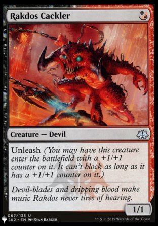 Rakdos Cackler [The List] | L.A. Mood Comics and Games