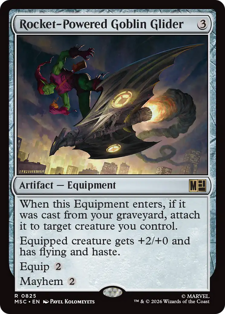 Rocket-Powered Goblin Glider [Marvel Super Heroes Commander] | L.A. Mood Comics and Games