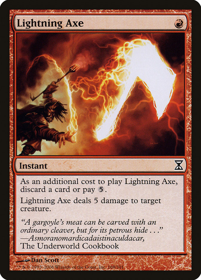 Lightning Axe [Time Spiral] | L.A. Mood Comics and Games