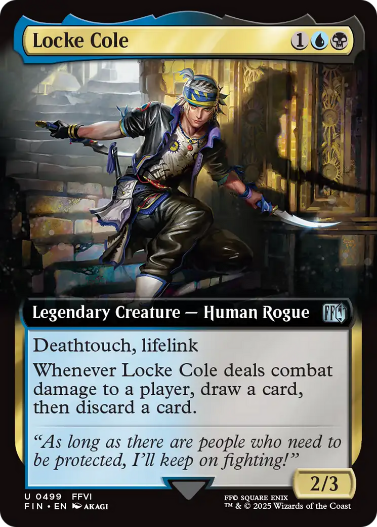 Locke Cole (Extended Art) [FINAL FANTASY] | L.A. Mood Comics and Games