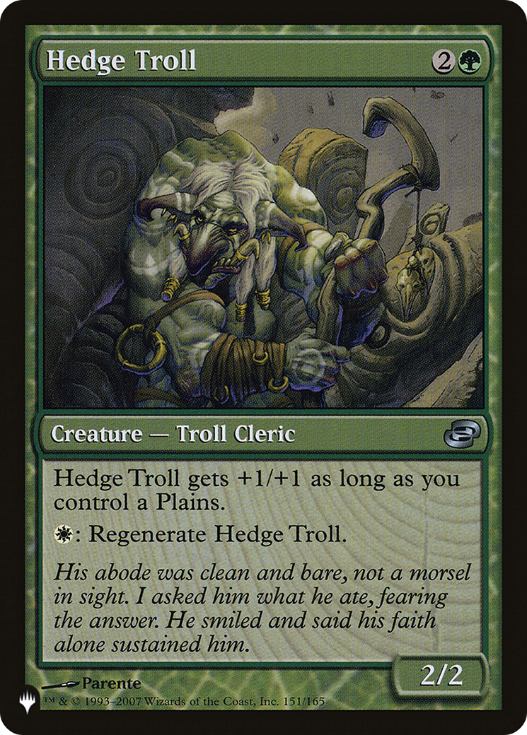 Hedge Troll [The List] | L.A. Mood Comics and Games