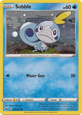 Sobble (054/202) (Cosmos Holo) [Sword & Shield: Base Set] | L.A. Mood Comics and Games