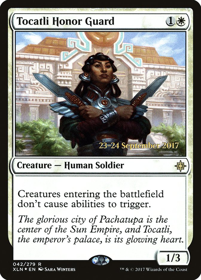 Tocatli Honor Guard [Ixalan Prerelease Promos] | L.A. Mood Comics and Games