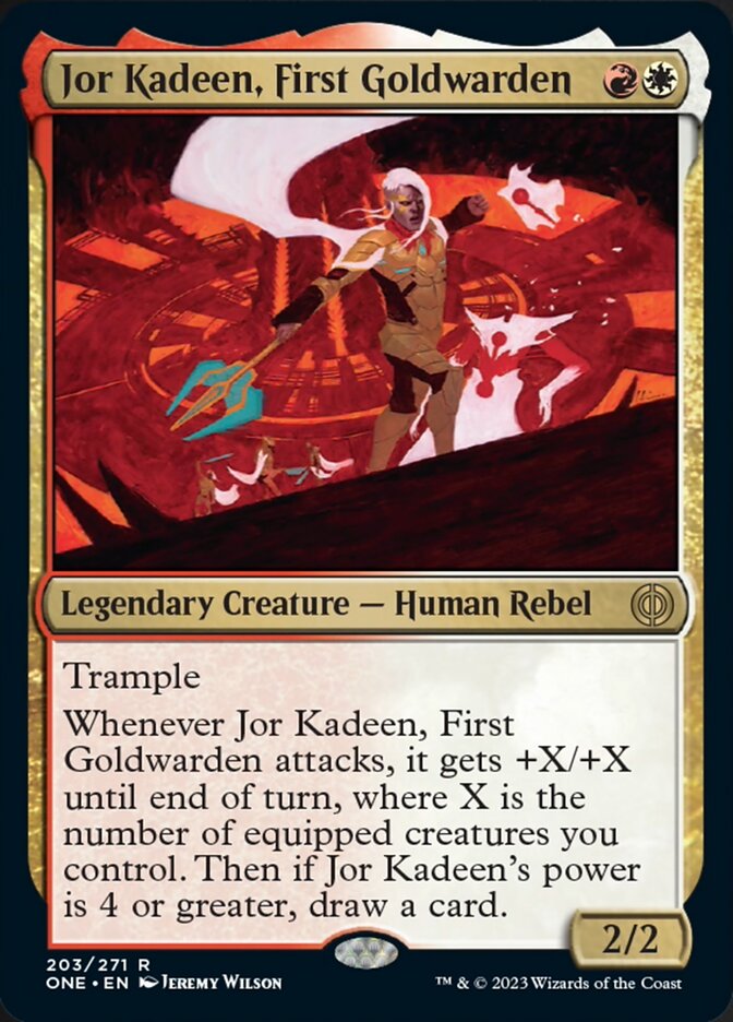 Jor Kadeen, First Goldwarden [Phyrexia: All Will Be One] | L.A. Mood Comics and Games
