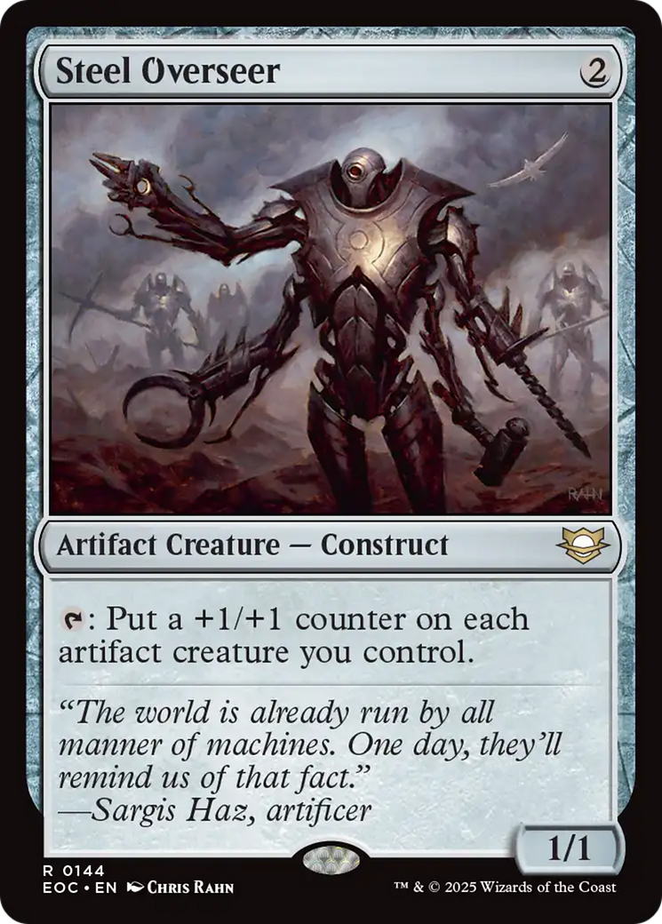 Steel Overseer [Edge of Eternities Commander] | L.A. Mood Comics and Games