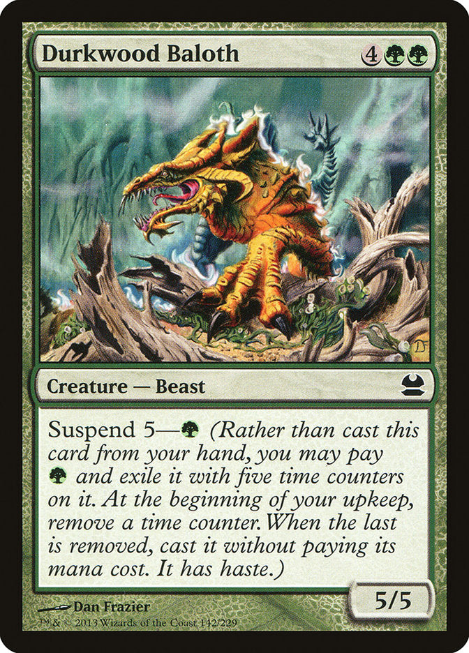 Durkwood Baloth [Modern Masters] | L.A. Mood Comics and Games