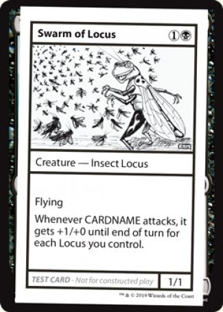 Swarm of Locus (2021 Edition) [Mystery Booster Playtest Cards] | L.A. Mood Comics and Games