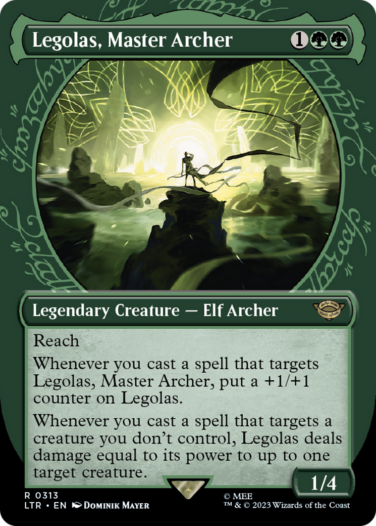 Legolas, Master Archer (Showcase Ring Frame) [The Lord of the Rings: Tales of Middle-Earth] | L.A. Mood Comics and Games