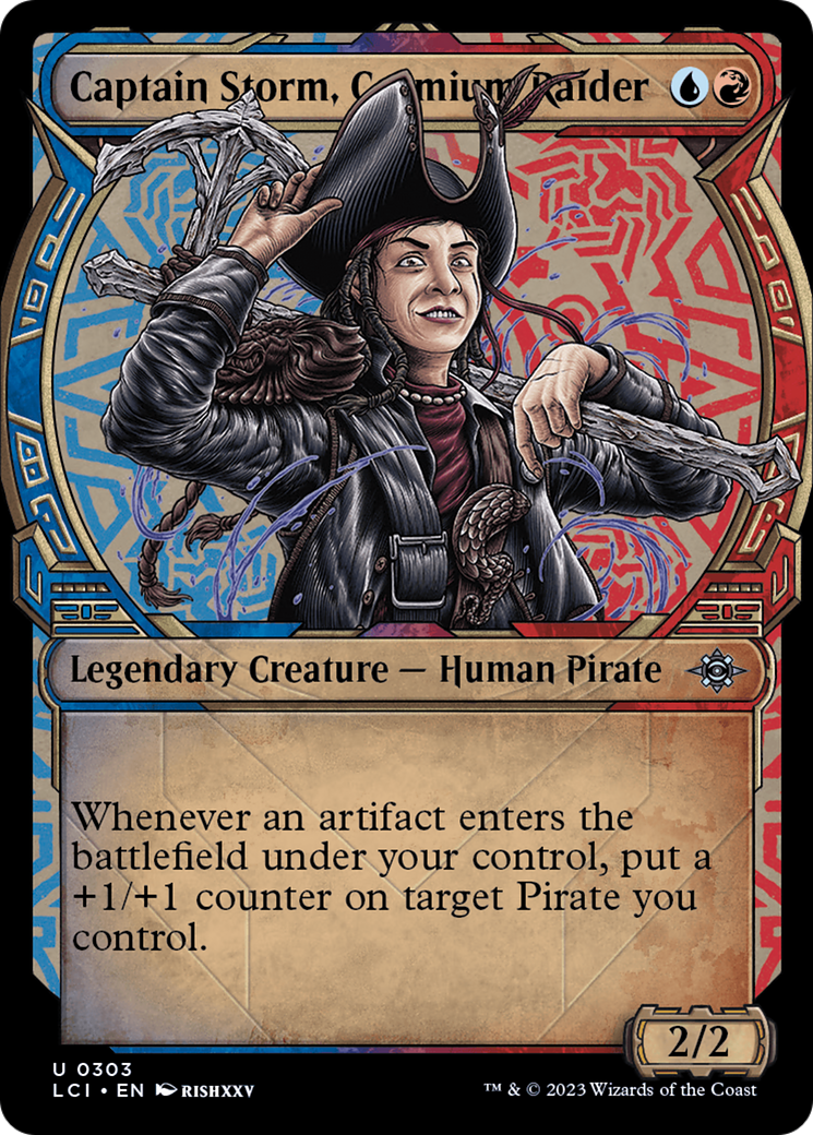 Captain Storm, Cosmium Raider (Showcase) [The Lost Caverns of Ixalan] | L.A. Mood Comics and Games