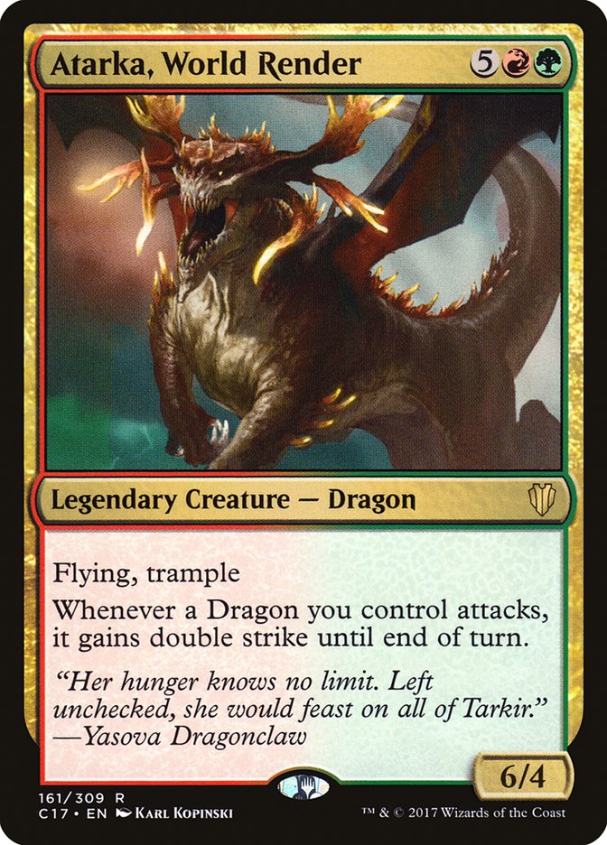 Atarka, World Render [Commander 2017] | L.A. Mood Comics and Games