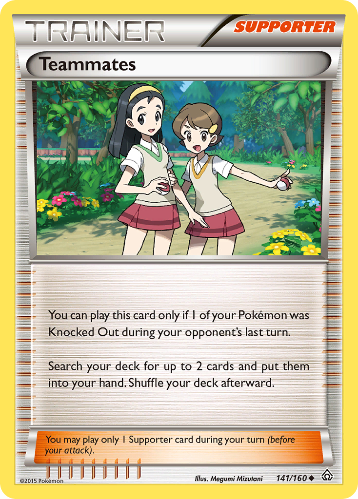 Teammates (141/160) [XY: Primal Clash] | L.A. Mood Comics and Games