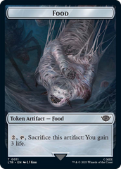 Ballistic Boulder // Food Token (11) Double-Sided Token [The Lord of the Rings: Tales of Middle-Earth Tokens] | L.A. Mood Comics and Games