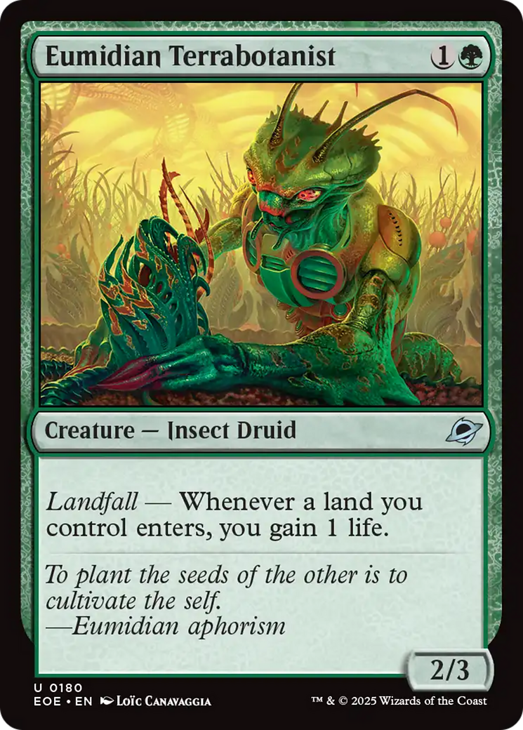 Eumidian Terrabotanist [Edge of Eternities] | L.A. Mood Comics and Games