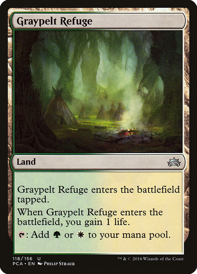 Graypelt Refuge [Planechase Anthology] | L.A. Mood Comics and Games