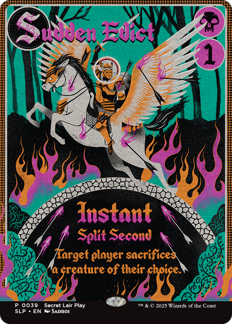 Sudden Edict [Secret Lair Showdown] | L.A. Mood Comics and Games