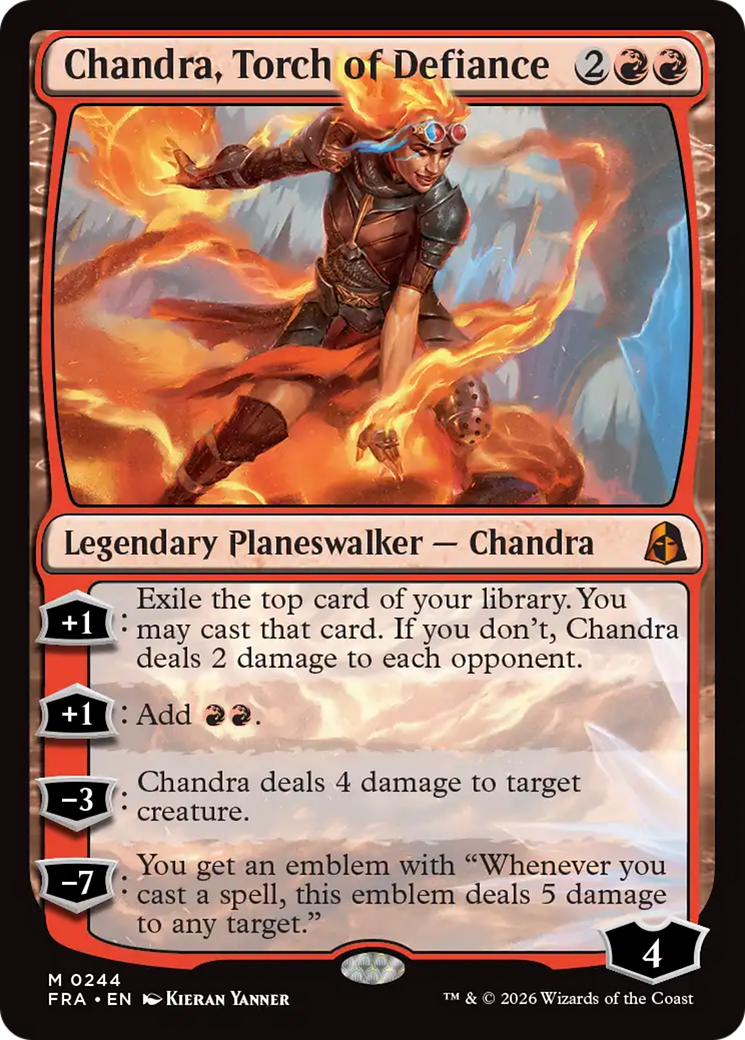 Chandra, Torch of Defiance [Reality Fracture] | L.A. Mood Comics and Games