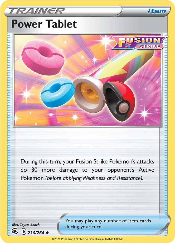Power Tablet (236/264) [Sword & Shield: Fusion Strike] | L.A. Mood Comics and Games