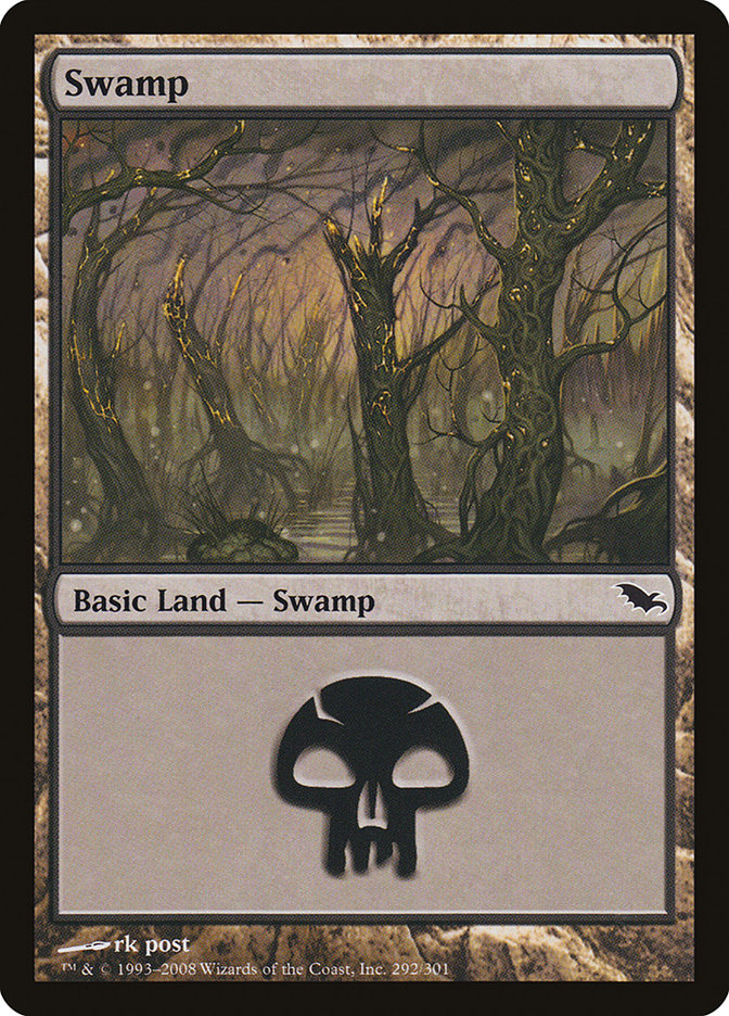 Swamp (292) [Shadowmoor] | L.A. Mood Comics and Games