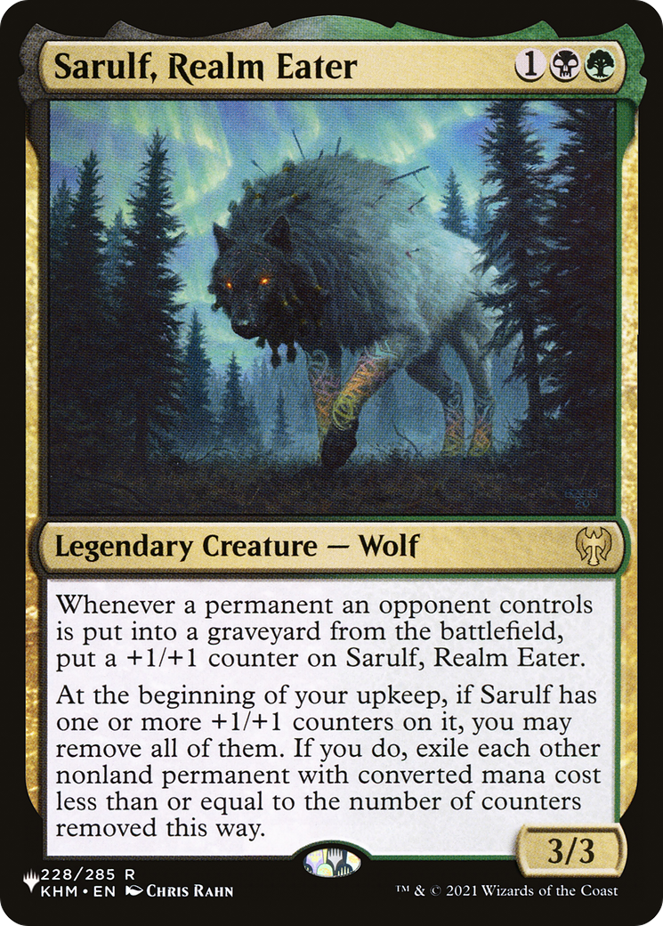 Sarulf, Realm Eater [The List] | L.A. Mood Comics and Games
