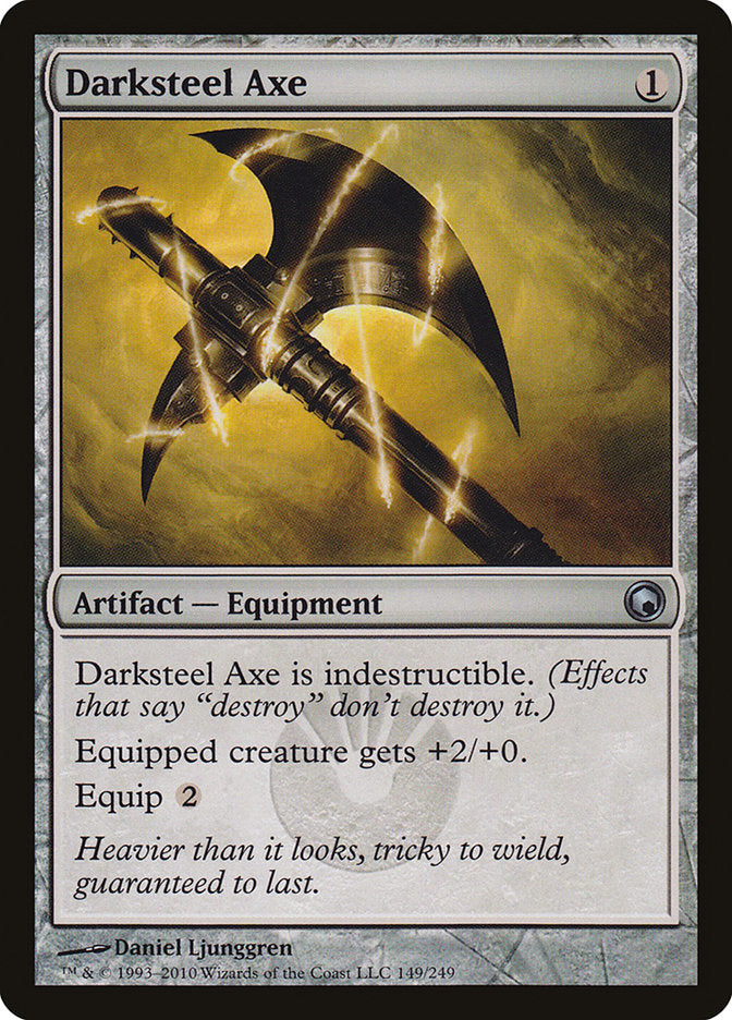 Darksteel Axe [Scars of Mirrodin] | L.A. Mood Comics and Games