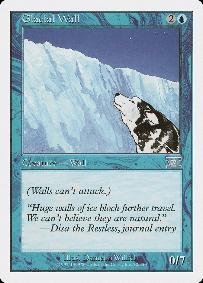Glacial Wall [Classic Sixth Edition] | L.A. Mood Comics and Games