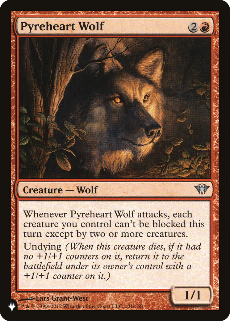 Pyreheart Wolf [The List] | L.A. Mood Comics and Games