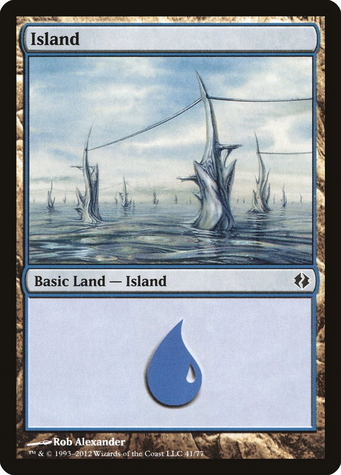 Island (41) [Duel Decks: Venser vs. Koth] | L.A. Mood Comics and Games