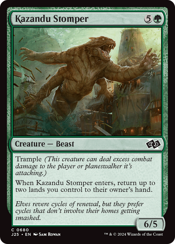 Kazandu Stomper [Foundations Jumpstart] | L.A. Mood Comics and Games