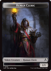 Demon // Human Cleric Double-Sided Token [Innistrad Remastered Tokens] | L.A. Mood Comics and Games