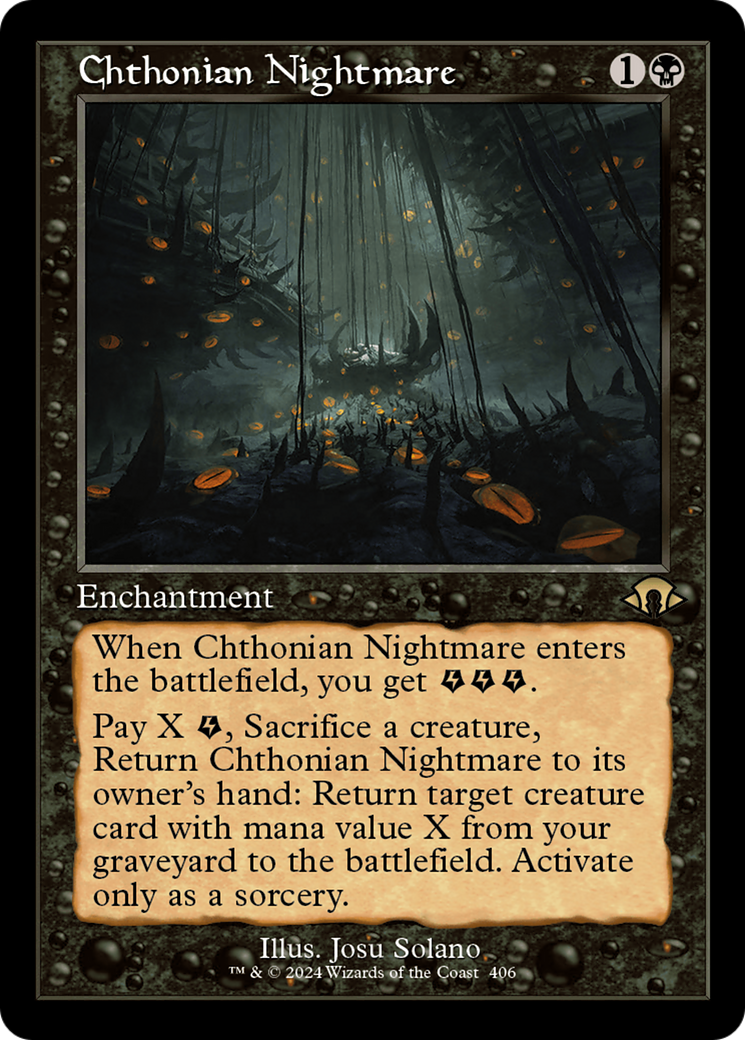 Chthonian Nightmare (Retro) [Modern Horizons 3] | L.A. Mood Comics and Games