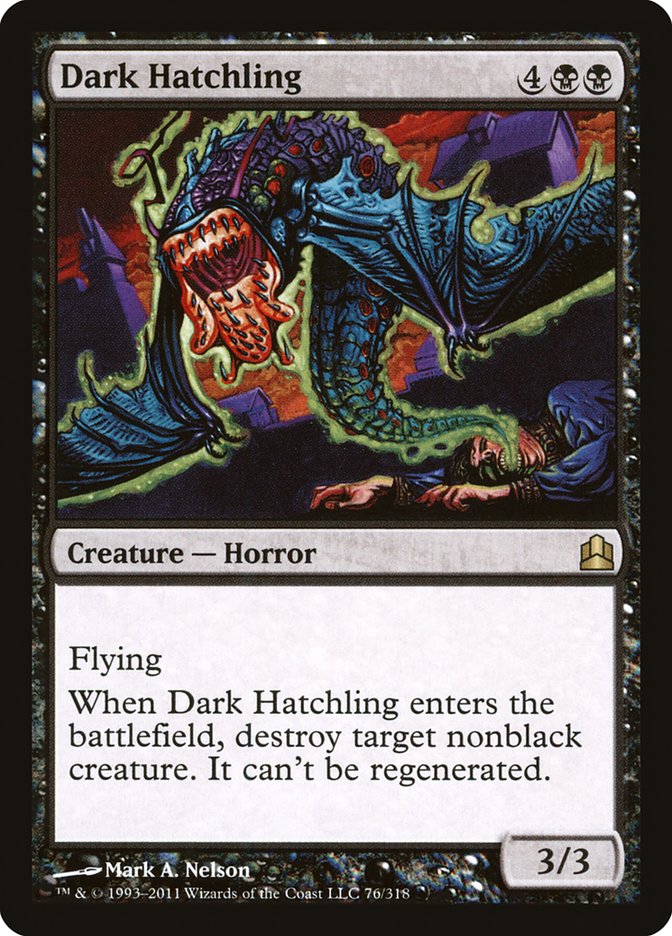 Dark Hatchling [Commander 2011] | L.A. Mood Comics and Games