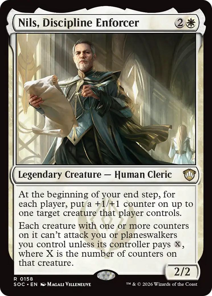 Nils, Discipline Enforcer [Secrets of Strixhaven Commander] | L.A. Mood Comics and Games