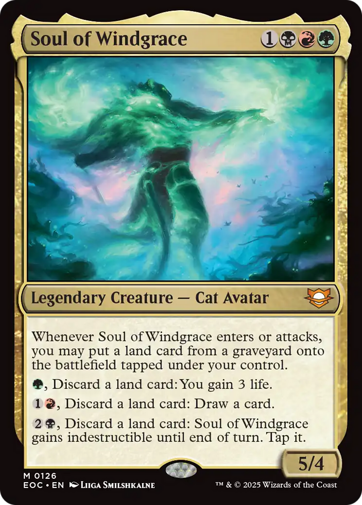 Soul of Windgrace [Edge of Eternities Commander] | L.A. Mood Comics and Games