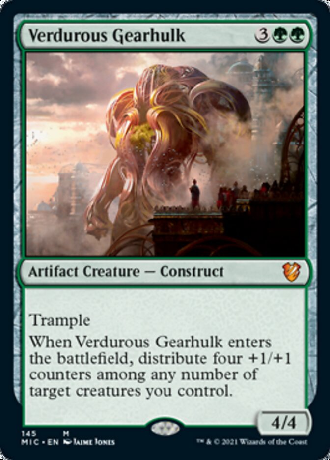 Verdurous Gearhulk [Innistrad: Midnight Hunt Commander] | L.A. Mood Comics and Games