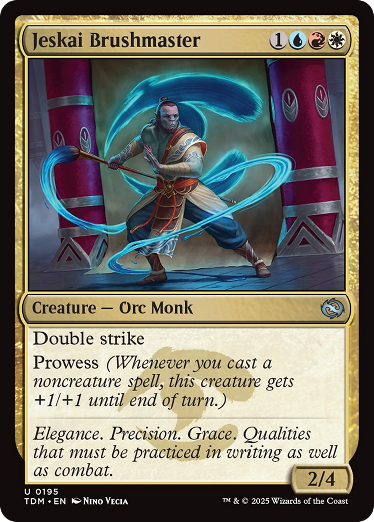 Jeskai Brushmaster [Tarkir: Dragonstorm] | L.A. Mood Comics and Games