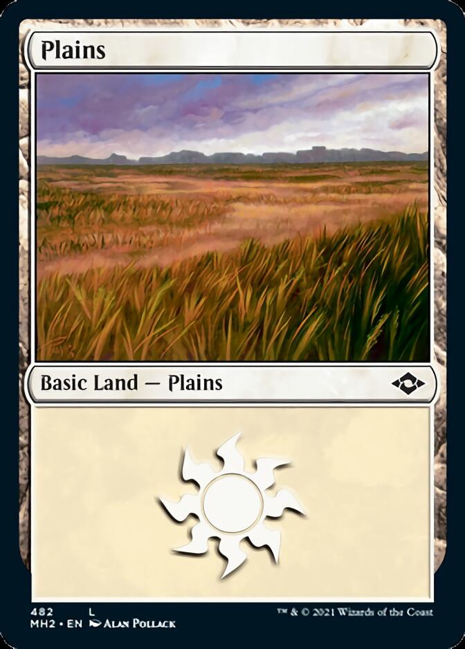 Plains (482) (Foil Etched) [Modern Horizons 2] | L.A. Mood Comics and Games