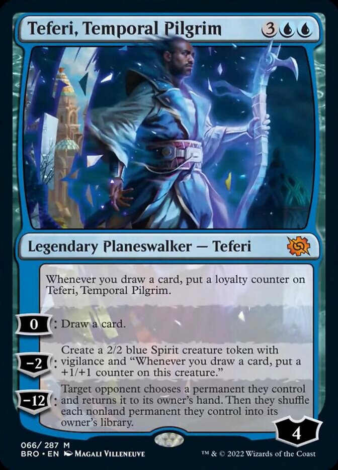 Teferi, Temporal Pilgrim [The Brothers' War] | L.A. Mood Comics and Games