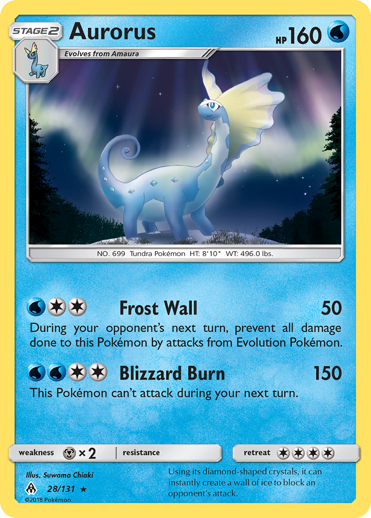 Aurorus (28/131) [Sun & Moon: Forbidden Light] | L.A. Mood Comics and Games