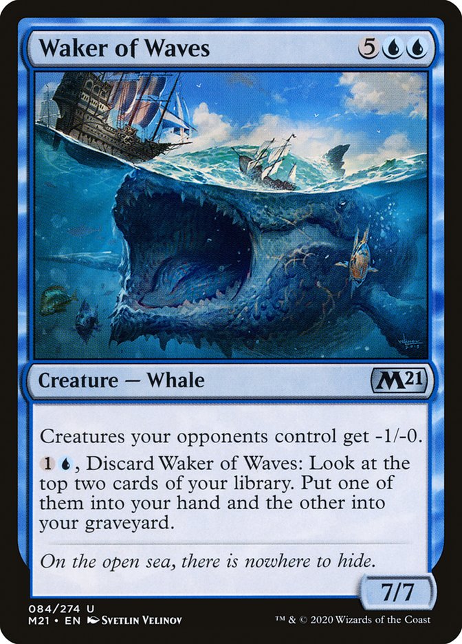 Waker of Waves [Core Set 2021] | L.A. Mood Comics and Games