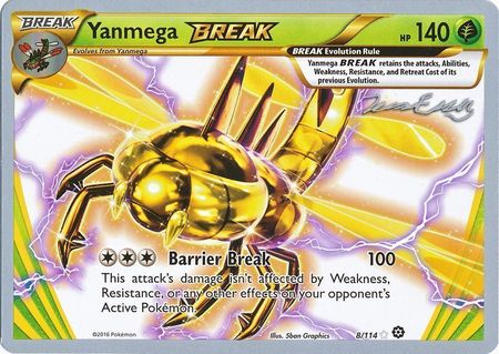 Yanmega BREAK (8/114) (Bebe - Jesper Eriksen) [World Championships 2016] | L.A. Mood Comics and Games