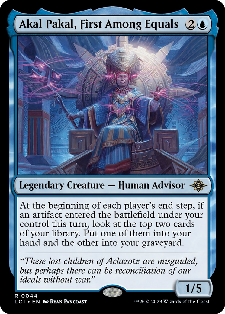 Akal Pakal, First Among Equals [The Lost Caverns of Ixalan] | L.A. Mood Comics and Games