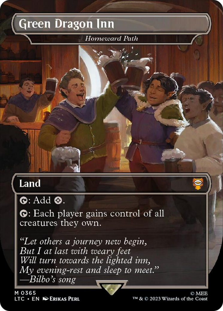 Green Dragon Inn - Homeward Path [The Lord of the Rings: Tales of Middle-Earth Commander] | L.A. Mood Comics and Games