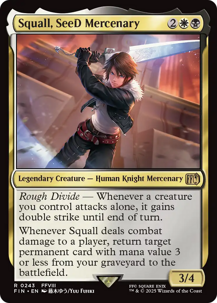 Squall, SeeD Mercenary [FINAL FANTASY] | L.A. Mood Comics and Games