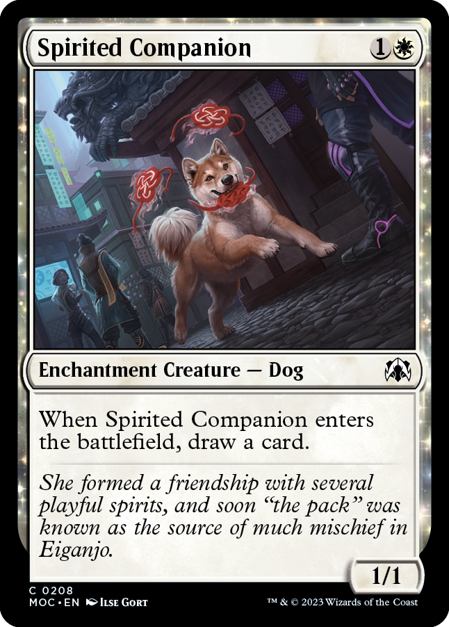 Spirited Companion [March of the Machine Commander] | L.A. Mood Comics and Games