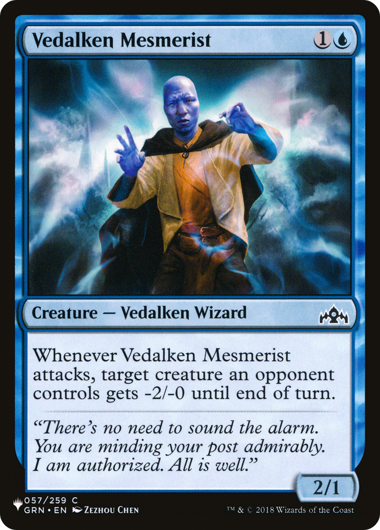 Vedalken Mesmerist [The List] | L.A. Mood Comics and Games