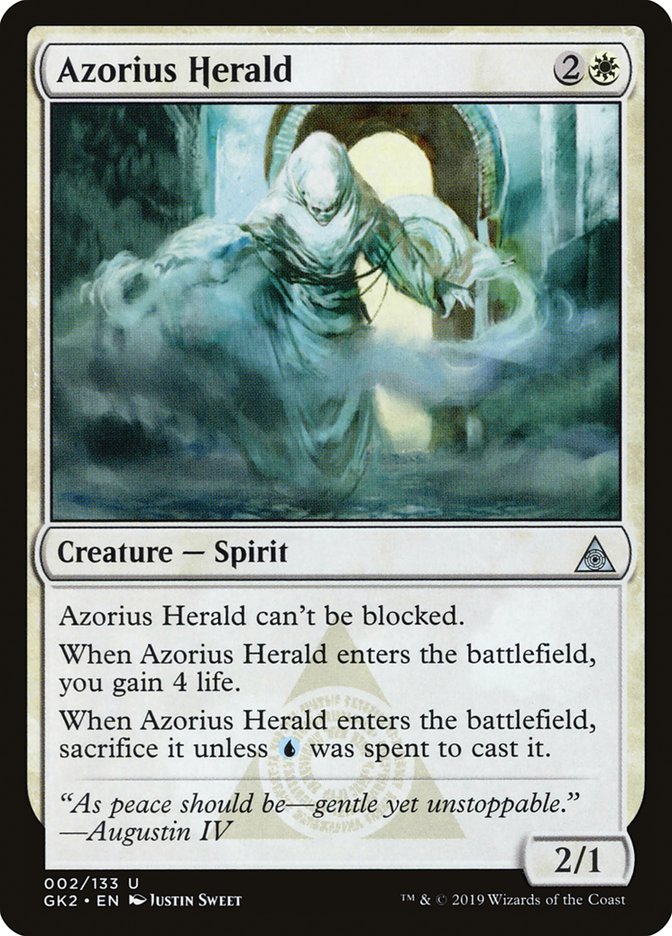 Azorius Herald [Ravnica Allegiance Guild Kit] | L.A. Mood Comics and Games