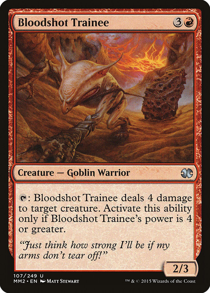Bloodshot Trainee [Modern Masters 2015] | L.A. Mood Comics and Games