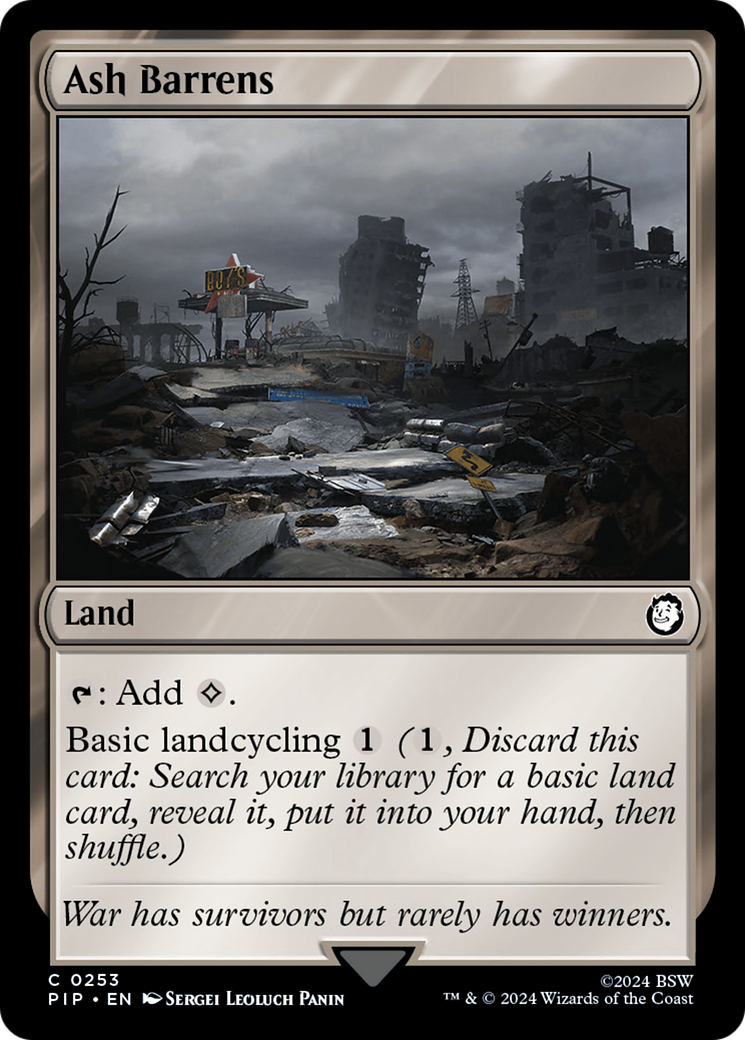 Ash Barrens [Fallout] | L.A. Mood Comics and Games