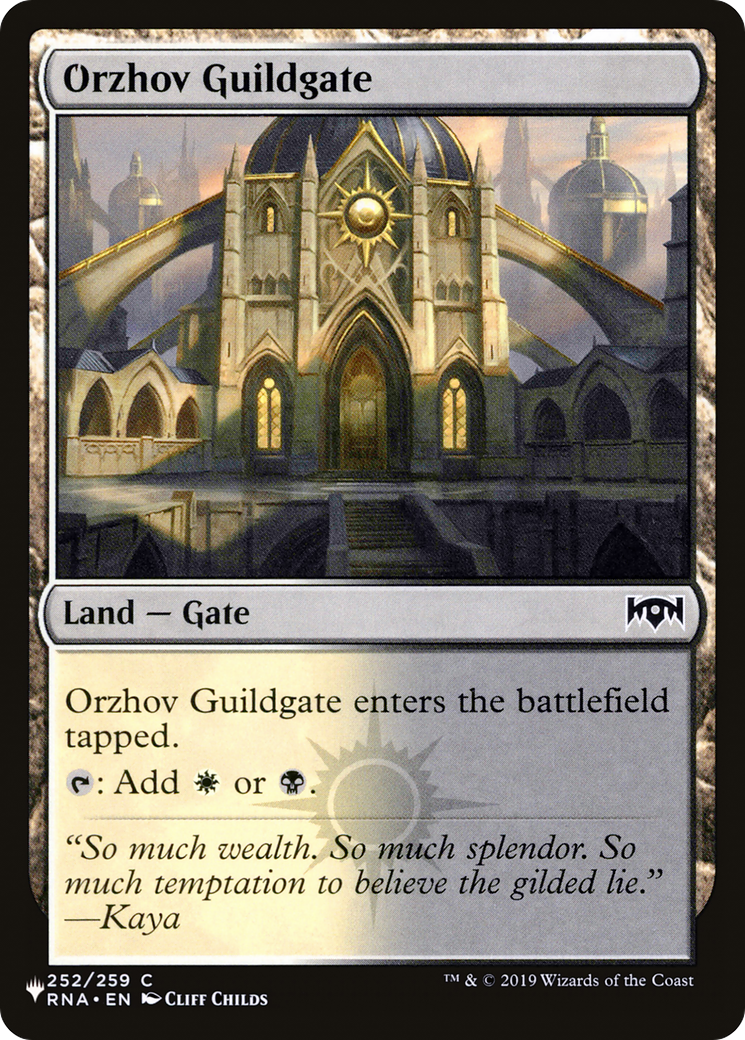 Orzhov Guildgate [The List] | L.A. Mood Comics and Games